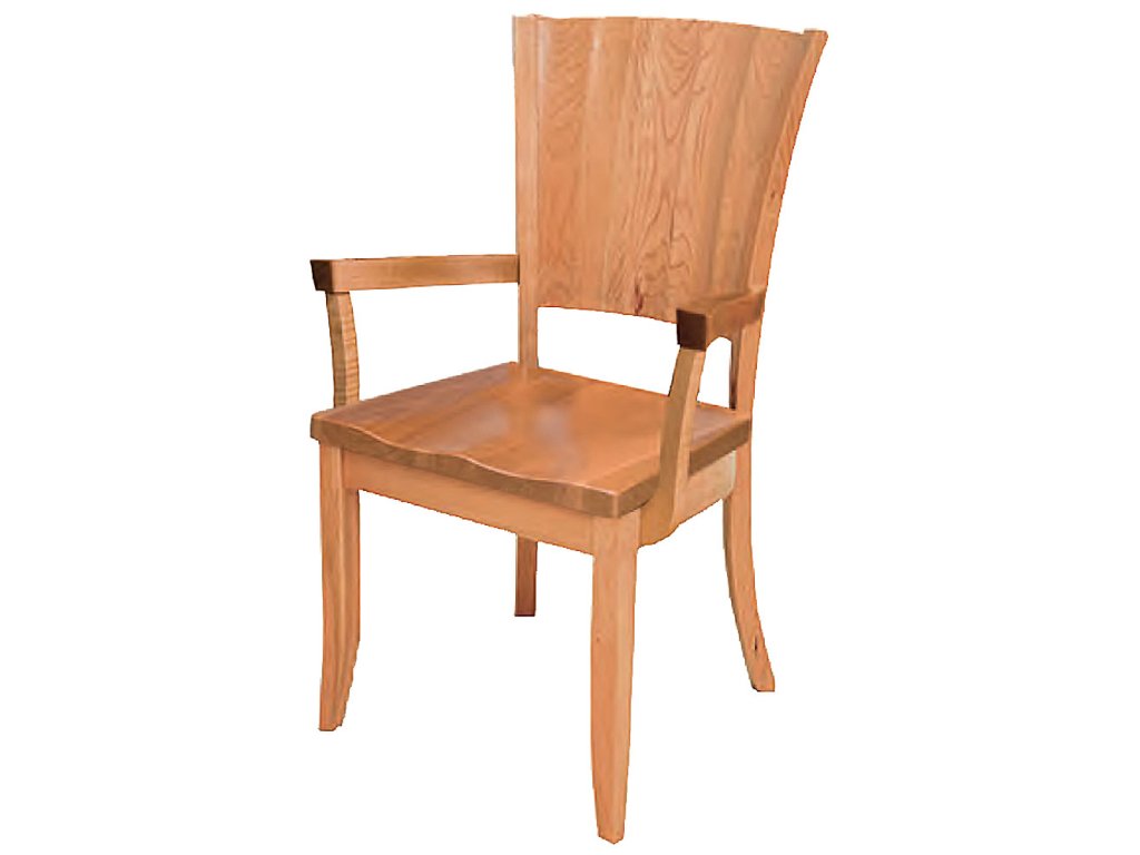 Barkman Furniture Rippleback Chair, alternate view 1