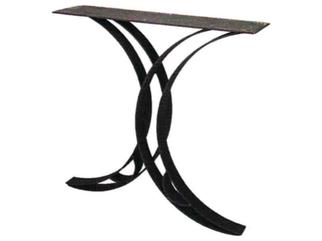 Live Edge Dining Table with Double Curved Base - image 2