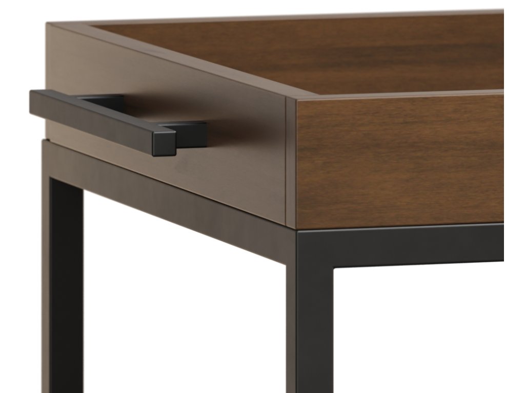Barkman Furniture Fresno Wine Serving Cart Cabinet, alternate view 2