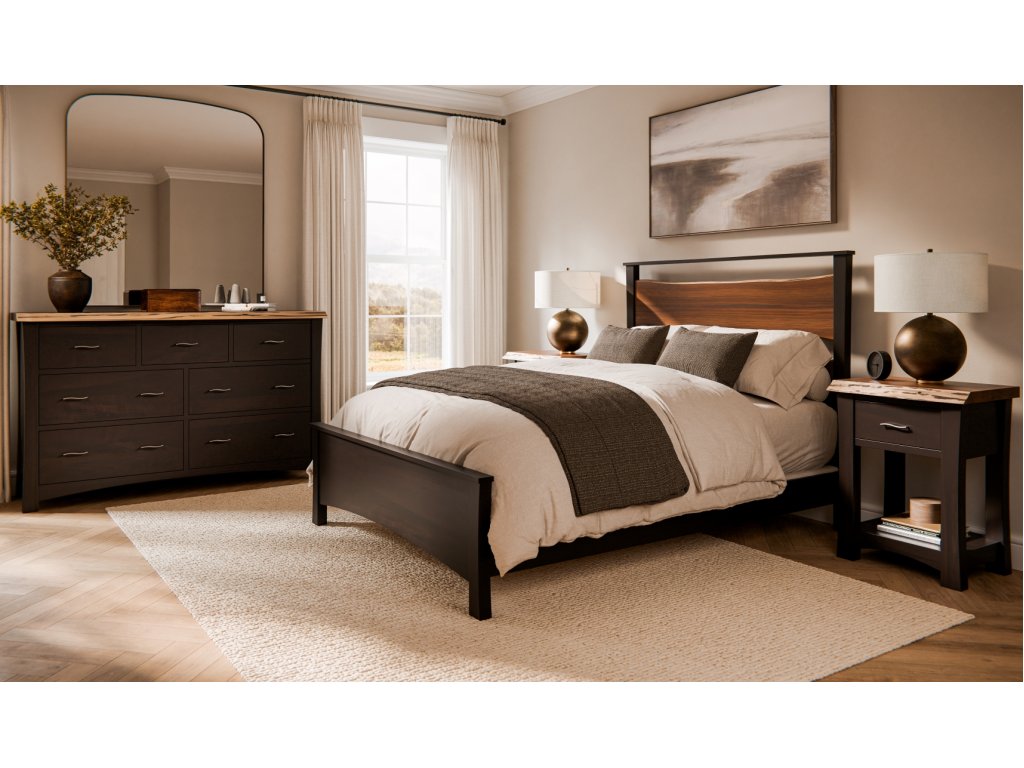 Highlands 3 Drawer Nightstand - image 2