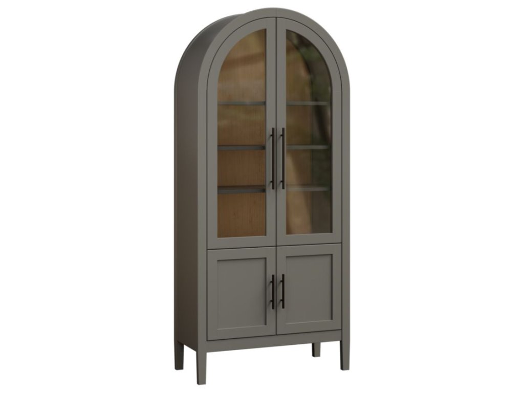 Barkman Furniture Sedona Arched Curio Cabinet, primary thumbnail