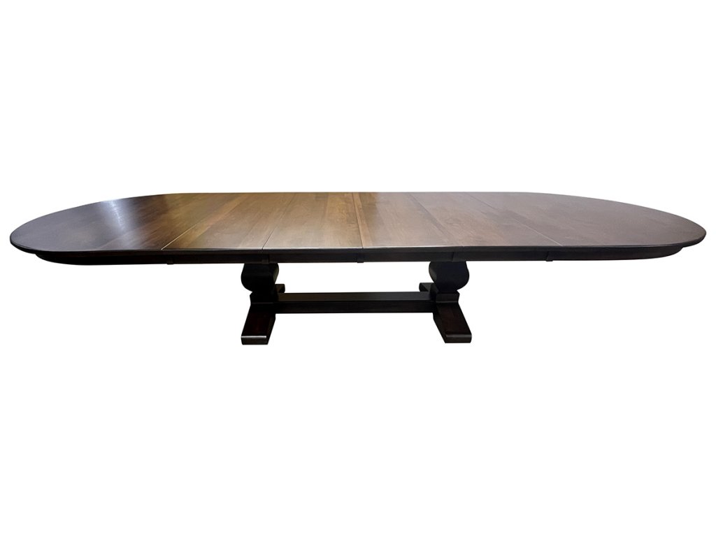 Custom Oval Dining Table & Chairs - image 1