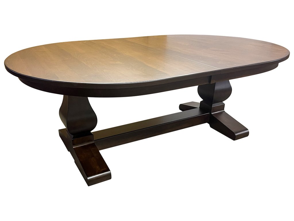 Custom Oval Dining Table & Chairs - main image