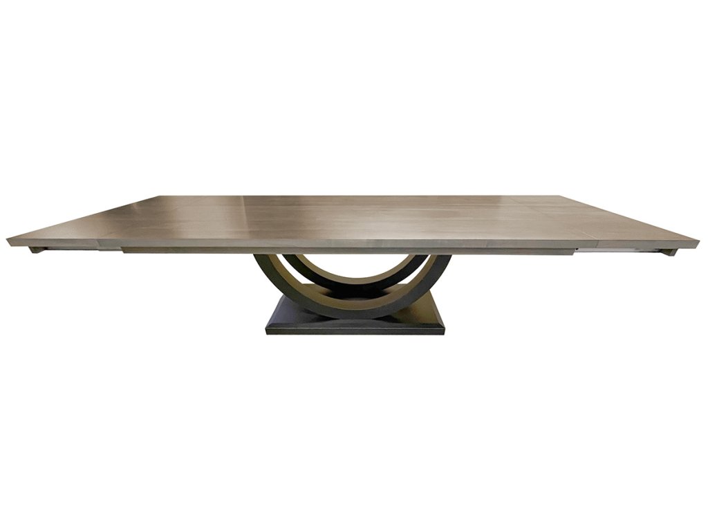 Dining Table with Custom Half Circle Base - image 1