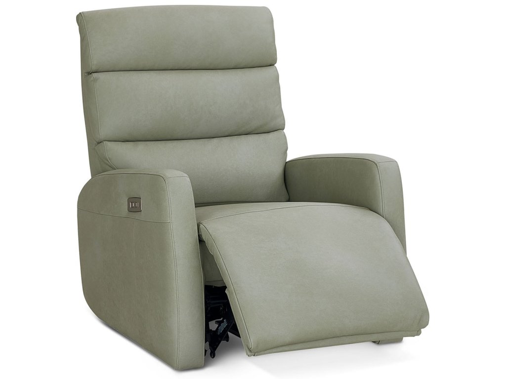 Hudson Leather Track Arm Zero Gravity Power Wall Recliner - image 7