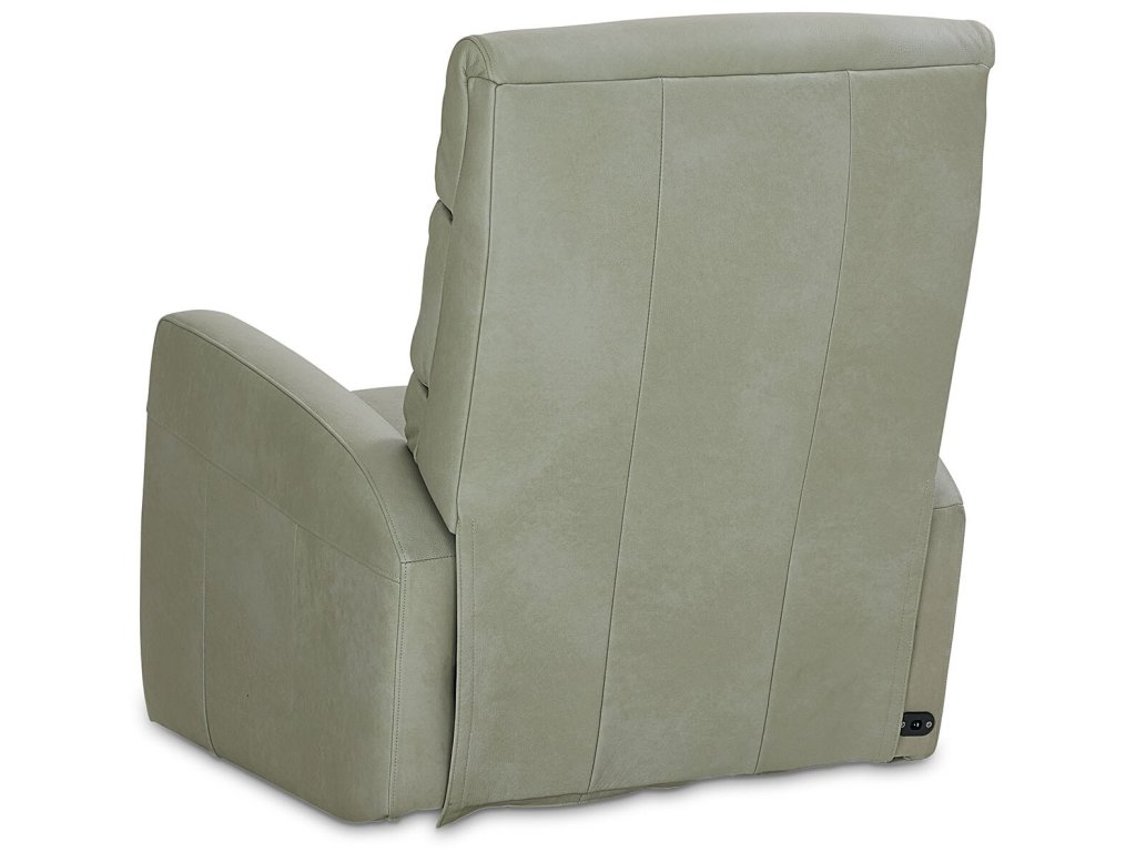 Hudson Leather Track Arm Zero Gravity Power Wall Recliner - image 10