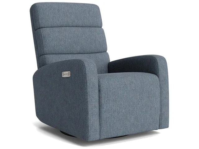 Hudson Track Arm Swivel Glider Power Recliner