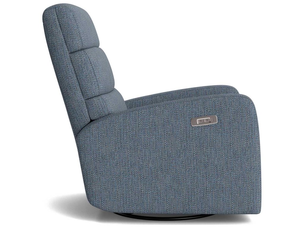 Hudson Track Arm Swivel Glider Power Recliner - image 2