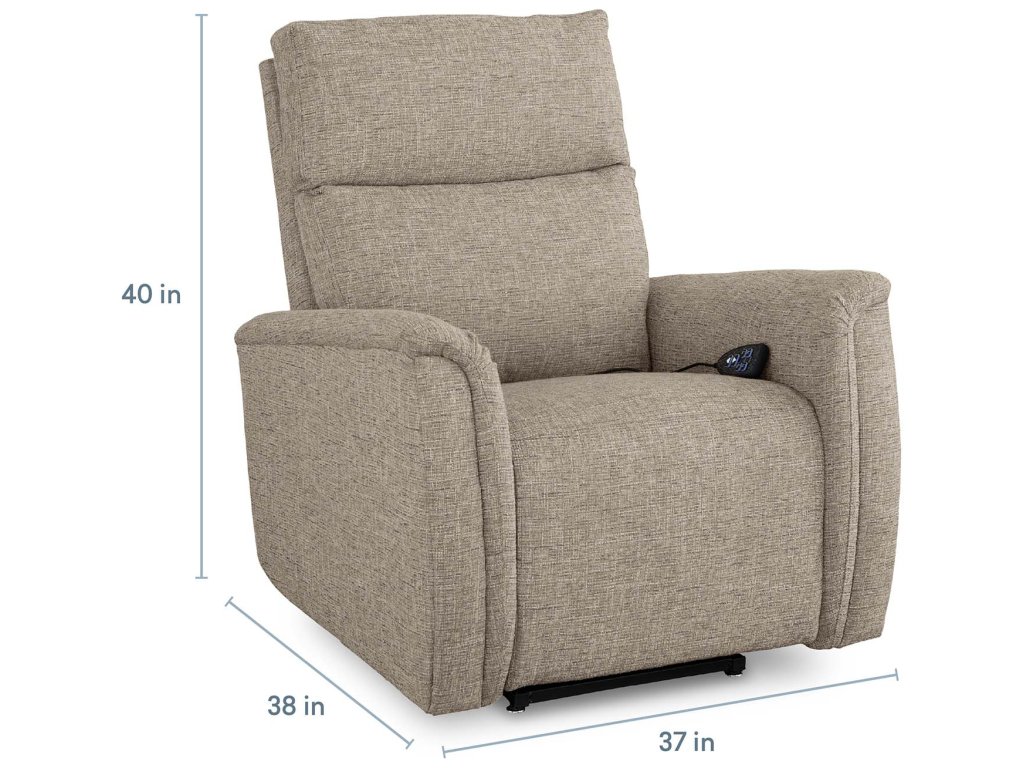Harris Pad Arm Lay Flat Power Lift Recliner - image 2
