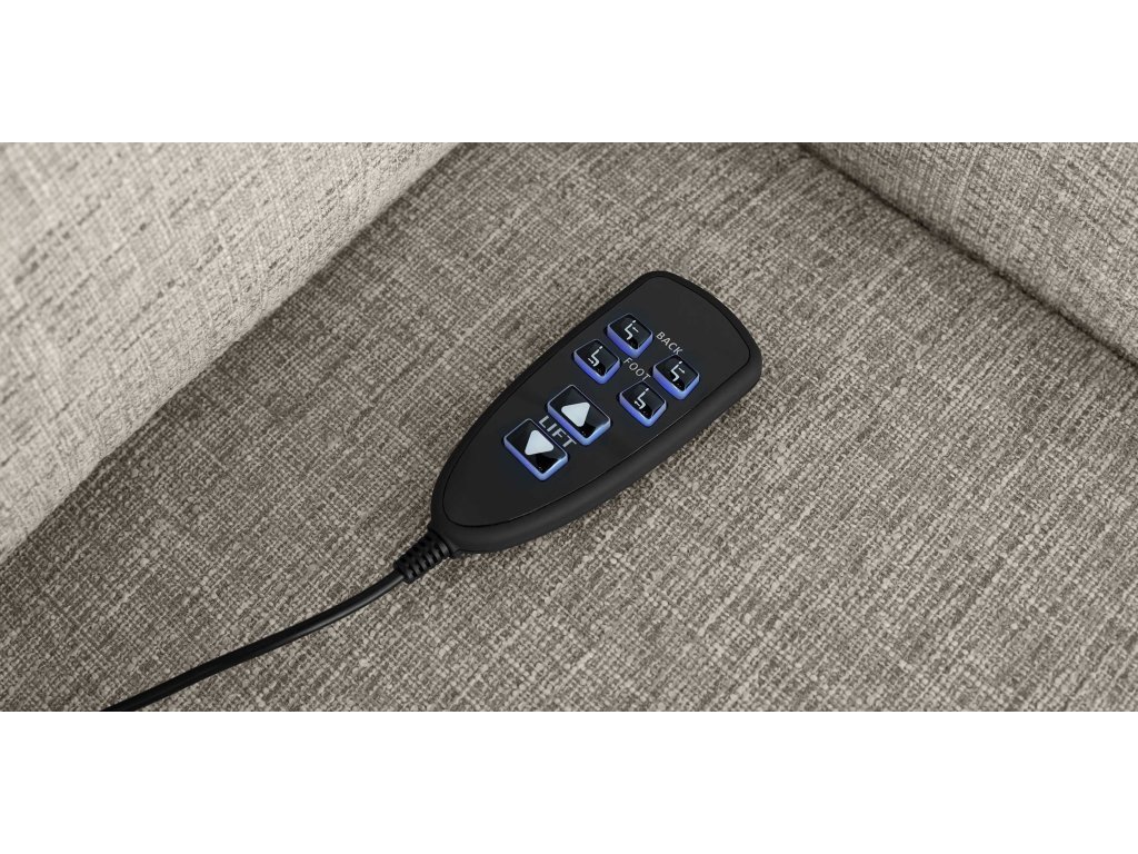 Harris Pad Arm Lay Flat Power Lift Recliner - image 8