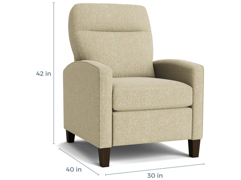 Emmett Track Arm Lay Flat Manual Recliner - image 4