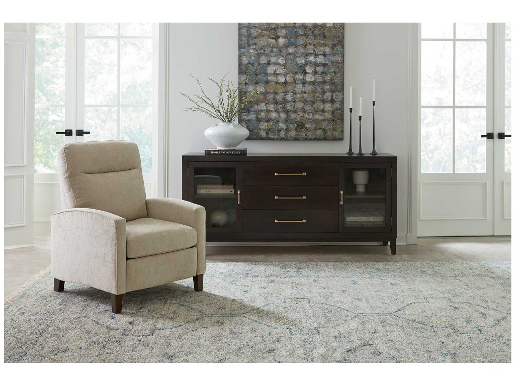 Emmett Track Arm Lay Flat Manual Recliner - image 1