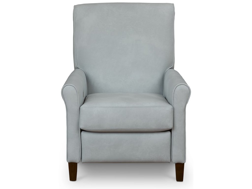 Nelson Leather Sock Arm Lay Flat Power Recliner - main image