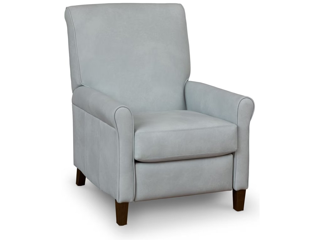 Nelson Leather Sock Arm Lay Flat Power Recliner - image 5
