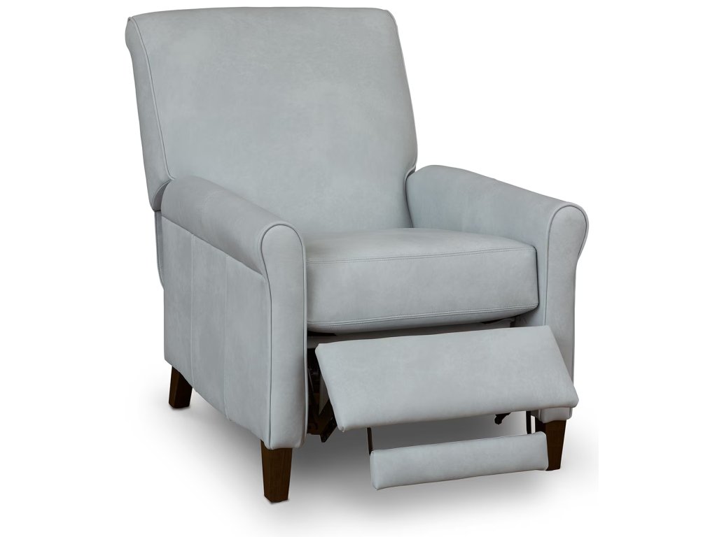 Nelson Leather Sock Arm Lay Flat Power Recliner - image 6