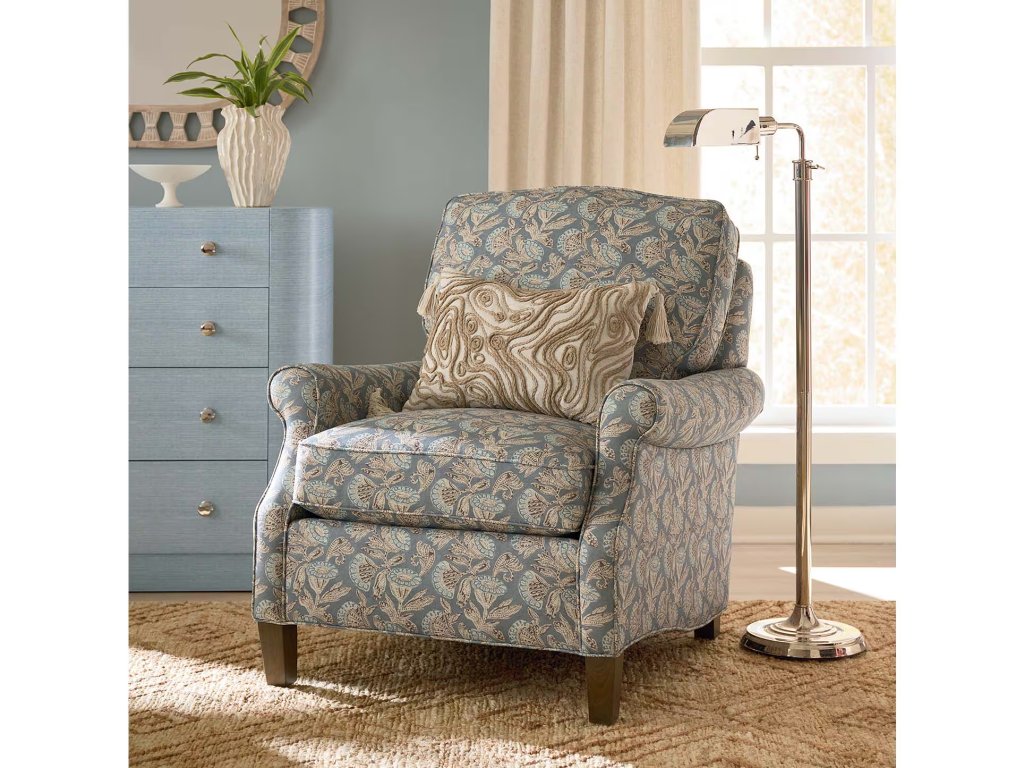 Lila Roll Arm Accent Chair - image 2