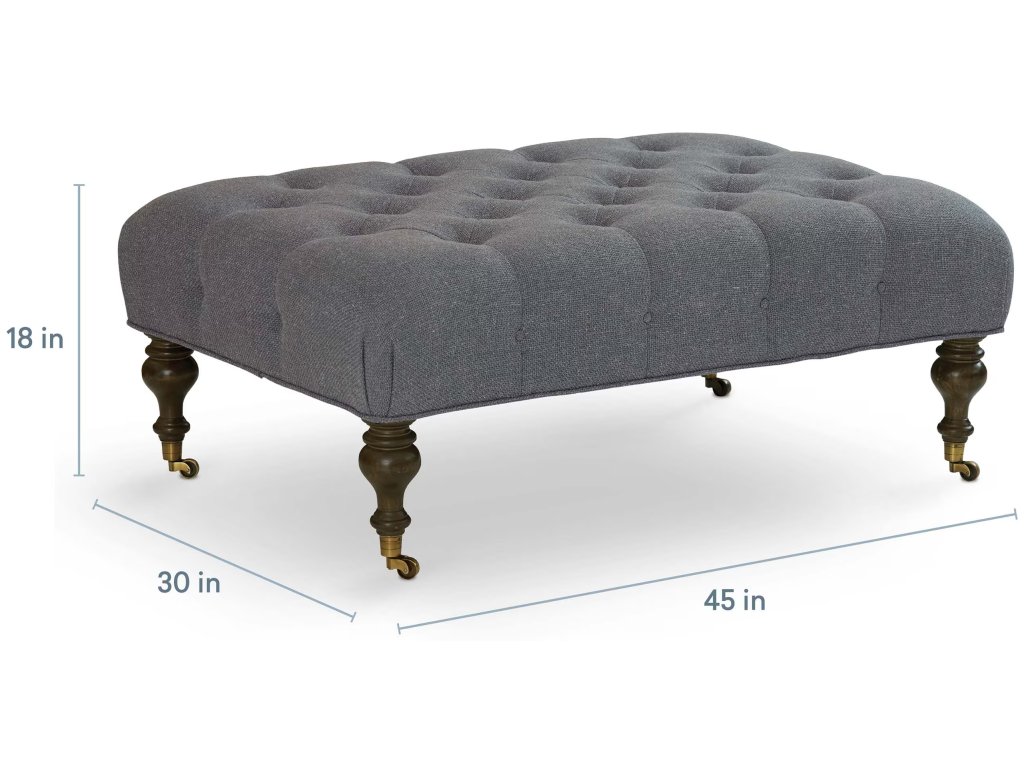 Belwood Tufted Ottoman - image 3