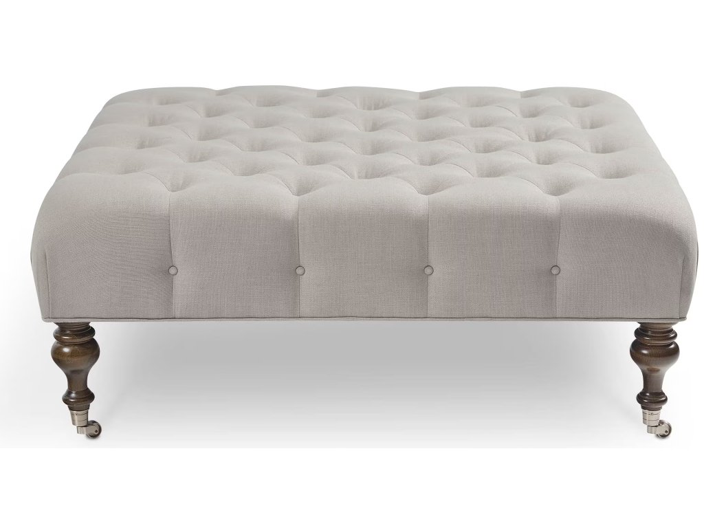 Belwood Tufted Square Ottoman - main image