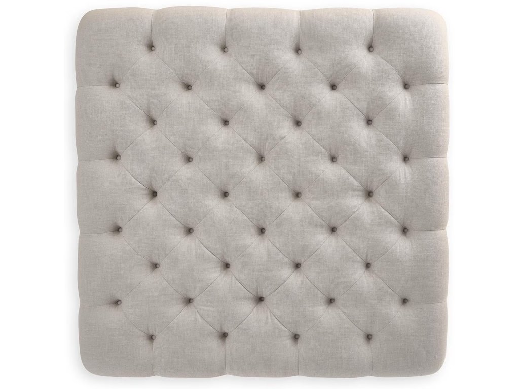 Belwood Tufted Square Ottoman - image 2