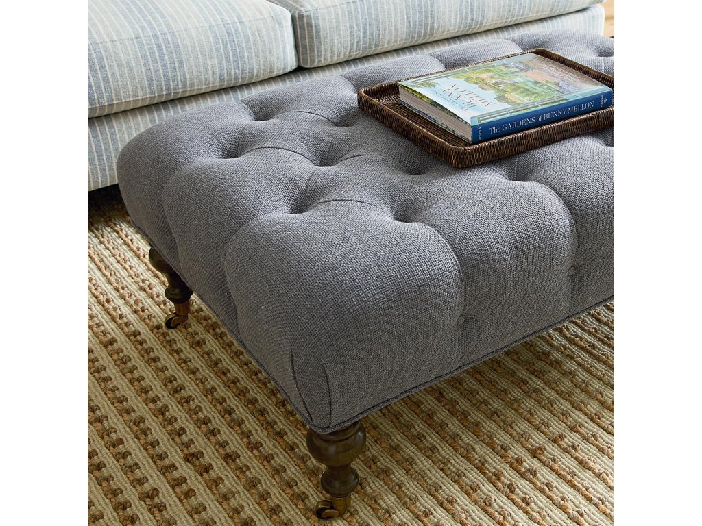 Belwood Tufted Ottoman - image 2