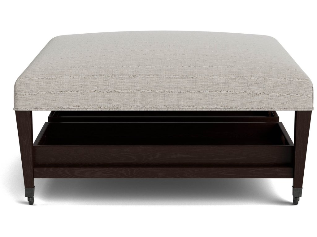 Kara Ottoman with Trays and Casters - image 2