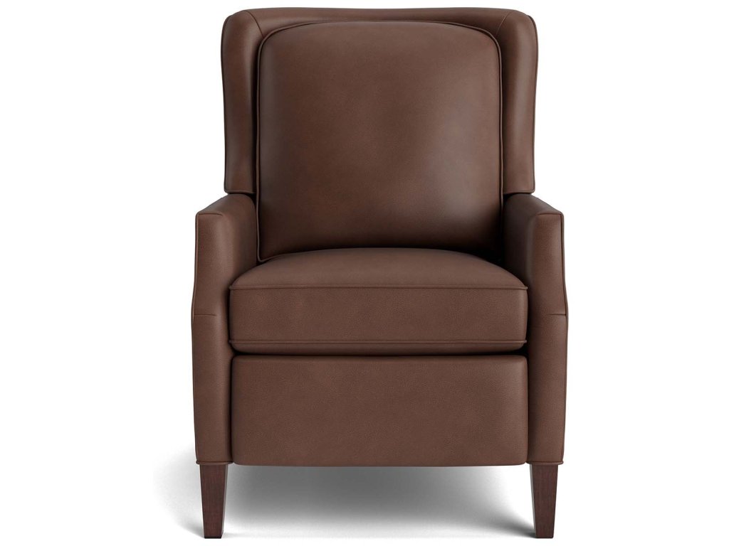 Kent Leather Slope Arm Manual Recliner - image 3