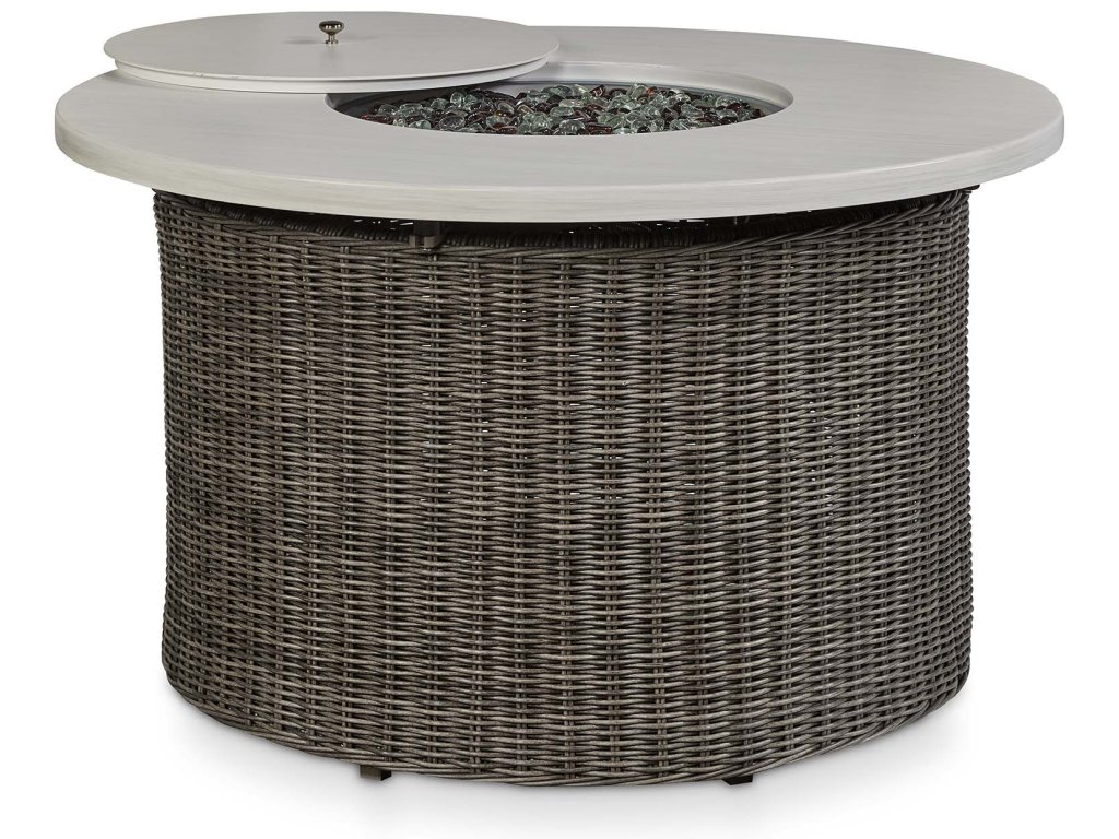 Oasis Outdoor Wicker Fire Pit - image 3