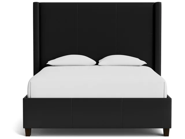 Dublin Leather Upholstered Storage Bed