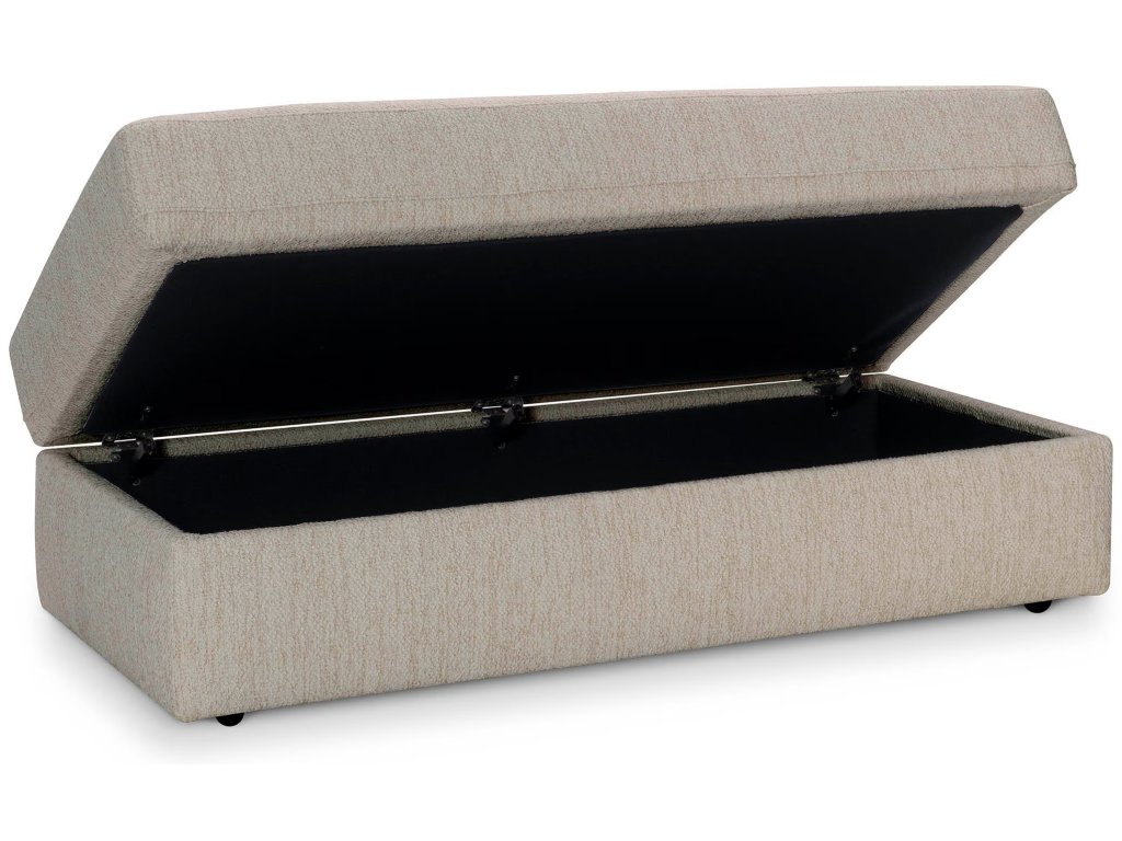 Allure Storage Ottoman with Casters - image 2