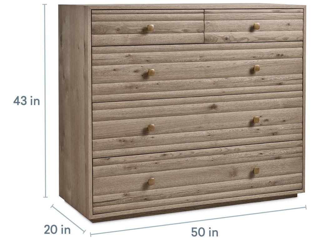 Andora 5 Drawer Chest - image 3