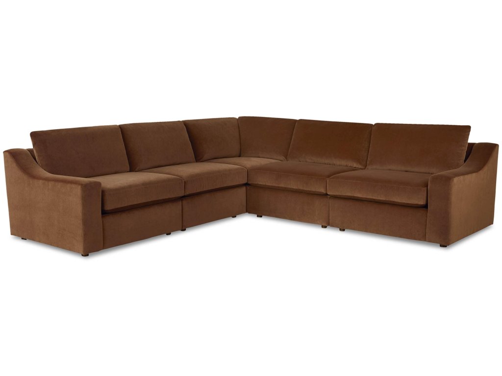 Blake Slope Arm Modular L-Shaped Sectional - main image