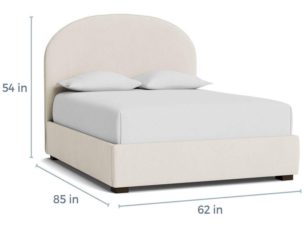 Holly Upholstered Platform Bed - image 3
