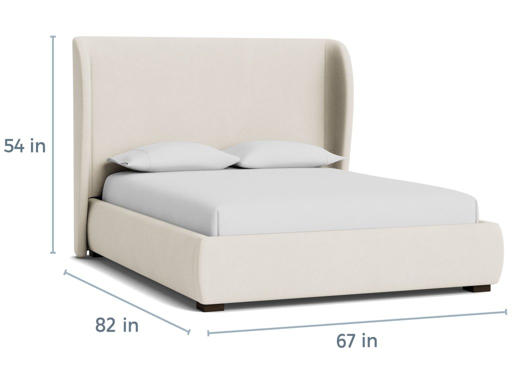 Stacy Upholstered Platform Bed - image 4