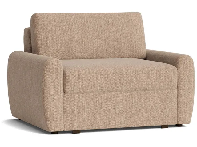 Z4 Round Arm Twin Sleeper Chair - Alternative View