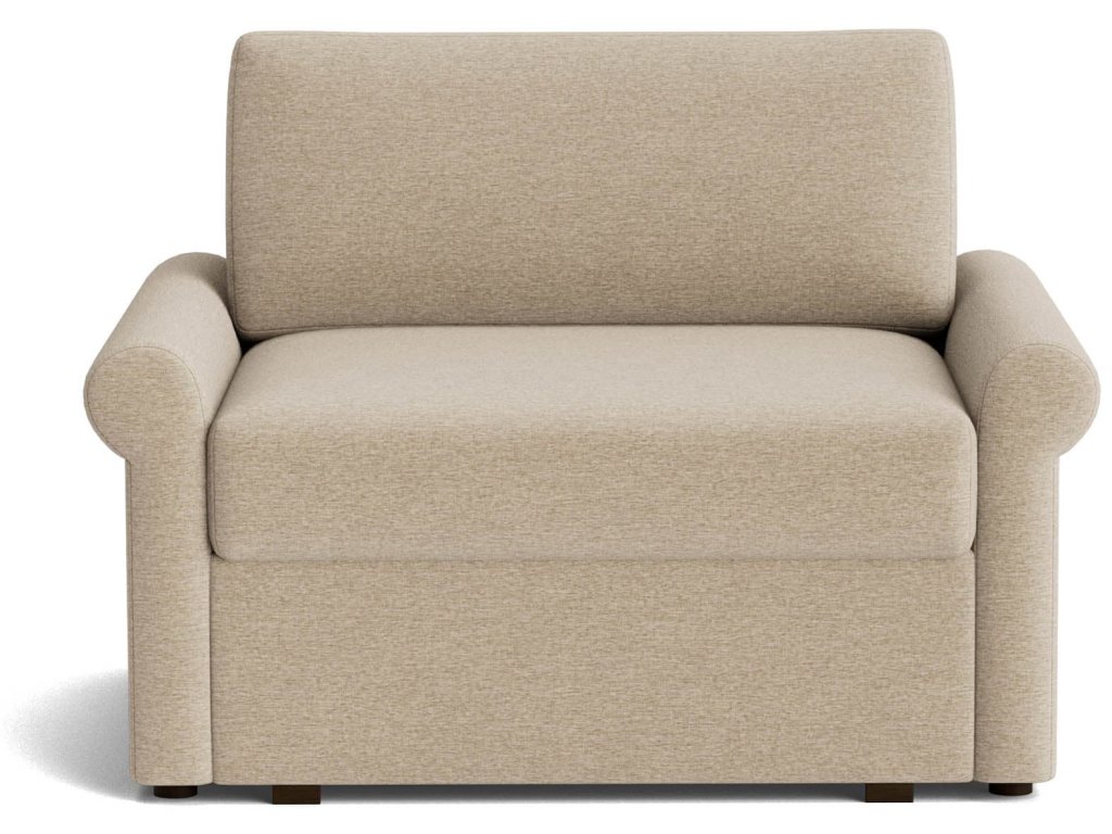 Z4 Roll Arm Twin Sleeper Chair - main image