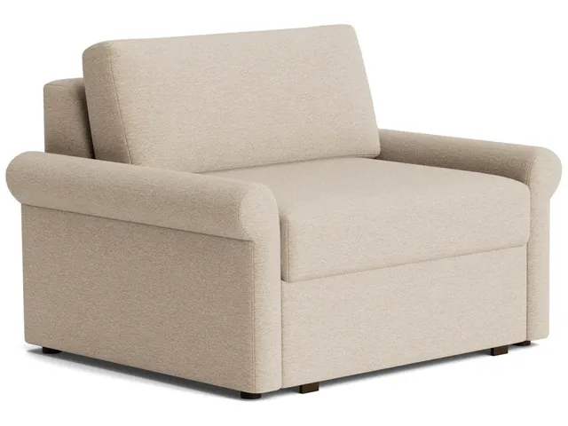 Z4 Roll Arm Twin Sleeper Chair - Alternative View