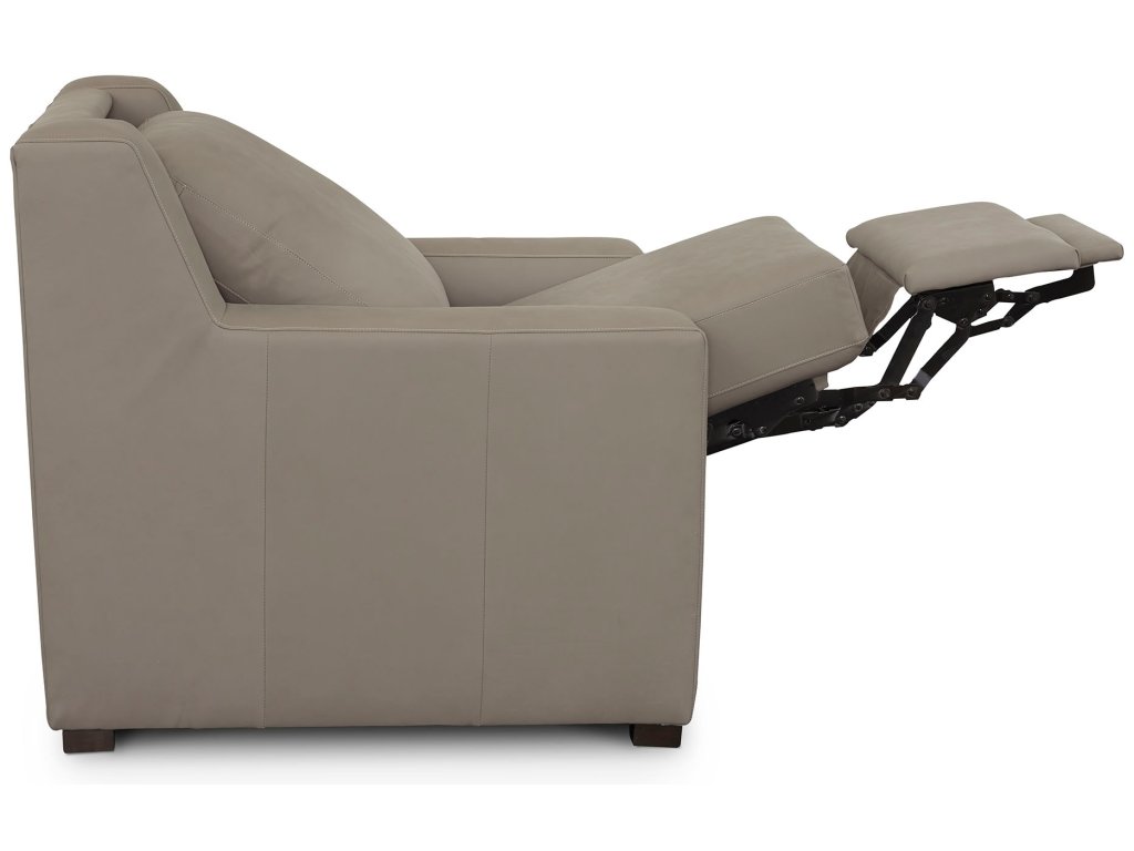 Somers Leather Track Arm Power Zero Gravity Wall Recliner - image 7