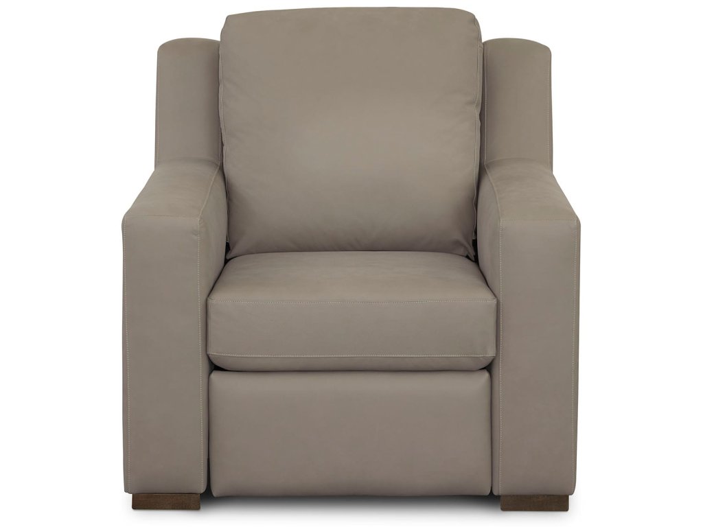 Somers Leather Track Arm Power Zero Gravity Wall Recliner - main image