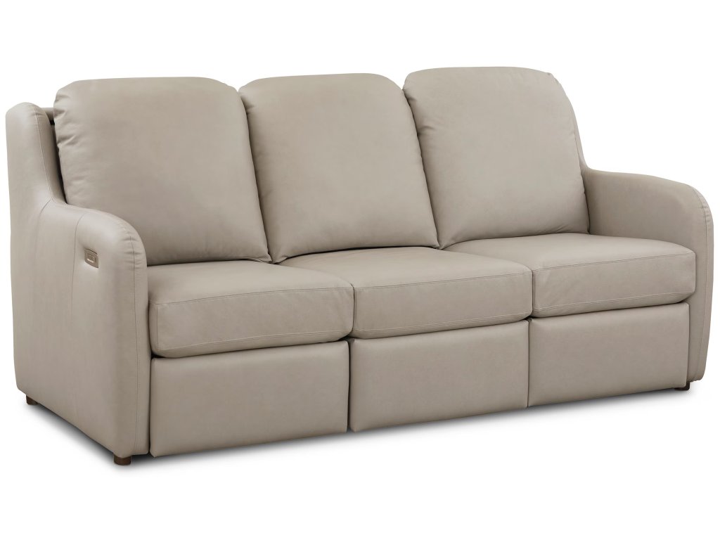 Wrenn Leather Reclining Sofa - image 1