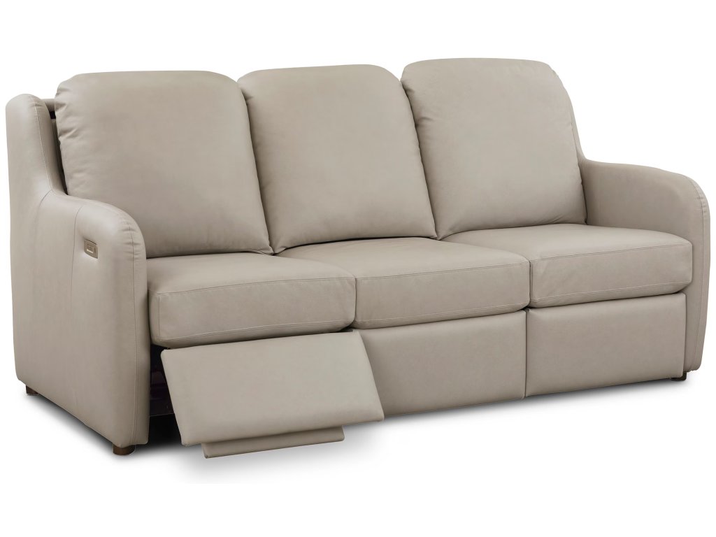 Wrenn Leather Reclining Sofa - image 2