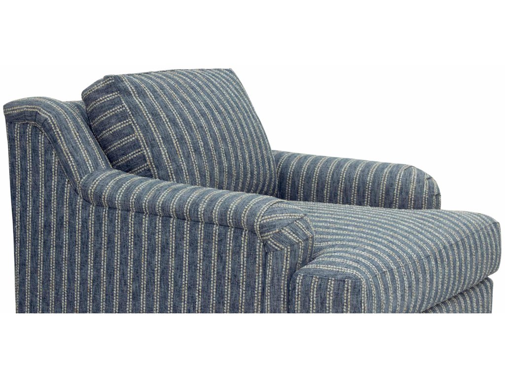 Stockten Indigo English Arm Chair with Casters - image 5