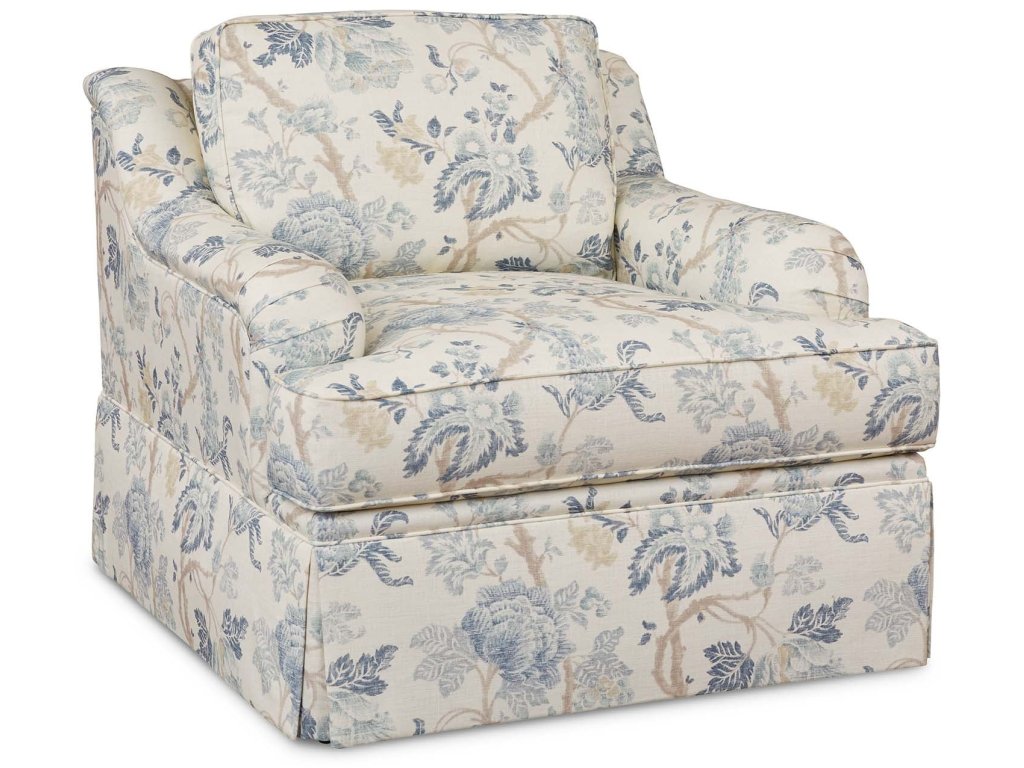 Stockten English Arm Skirted Chair - image 1