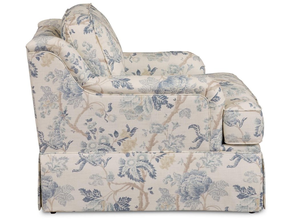 Stockten English Arm Skirted Chair - image 2