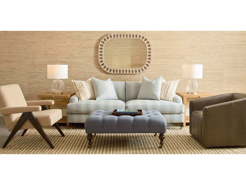Belwood Tufted Ottoman - image 1