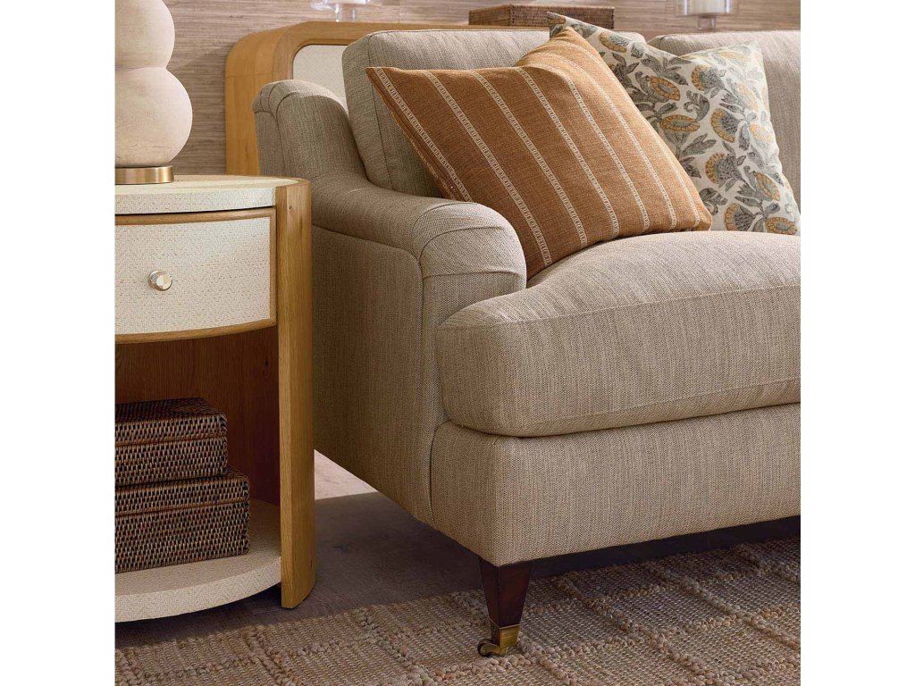 Stockten English Arm L-Shape Sectional with Casters - image 2