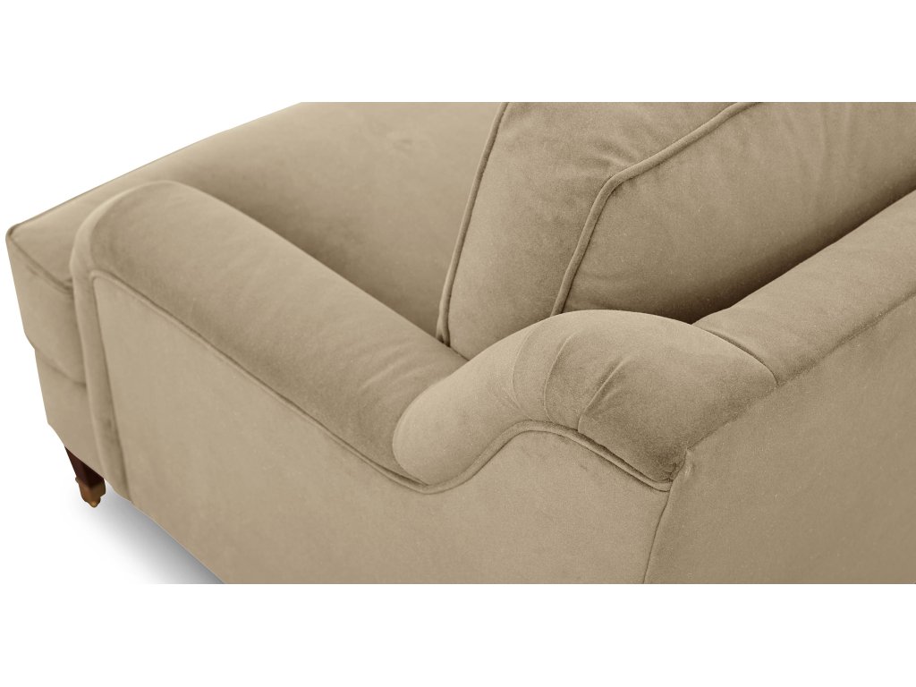 Stockten English Arm L-Shape Sectional with Casters - image 6