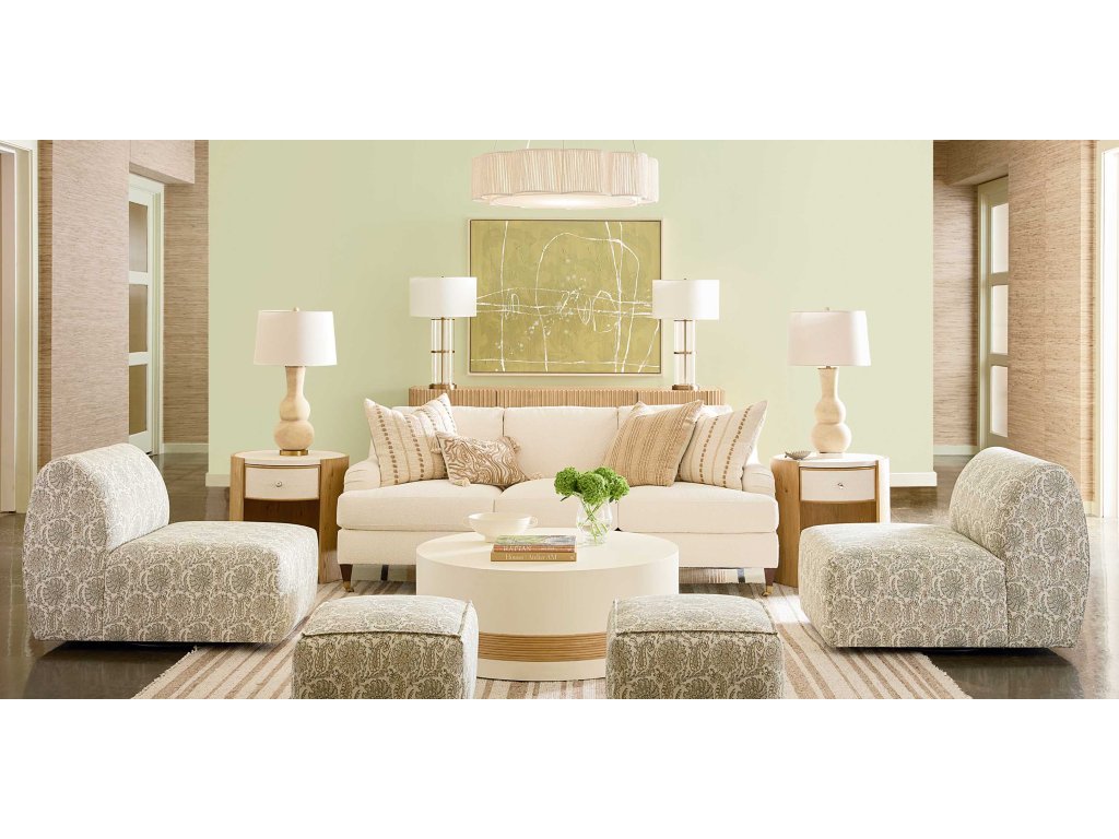 Newbury Round Open Front End Table - image 1