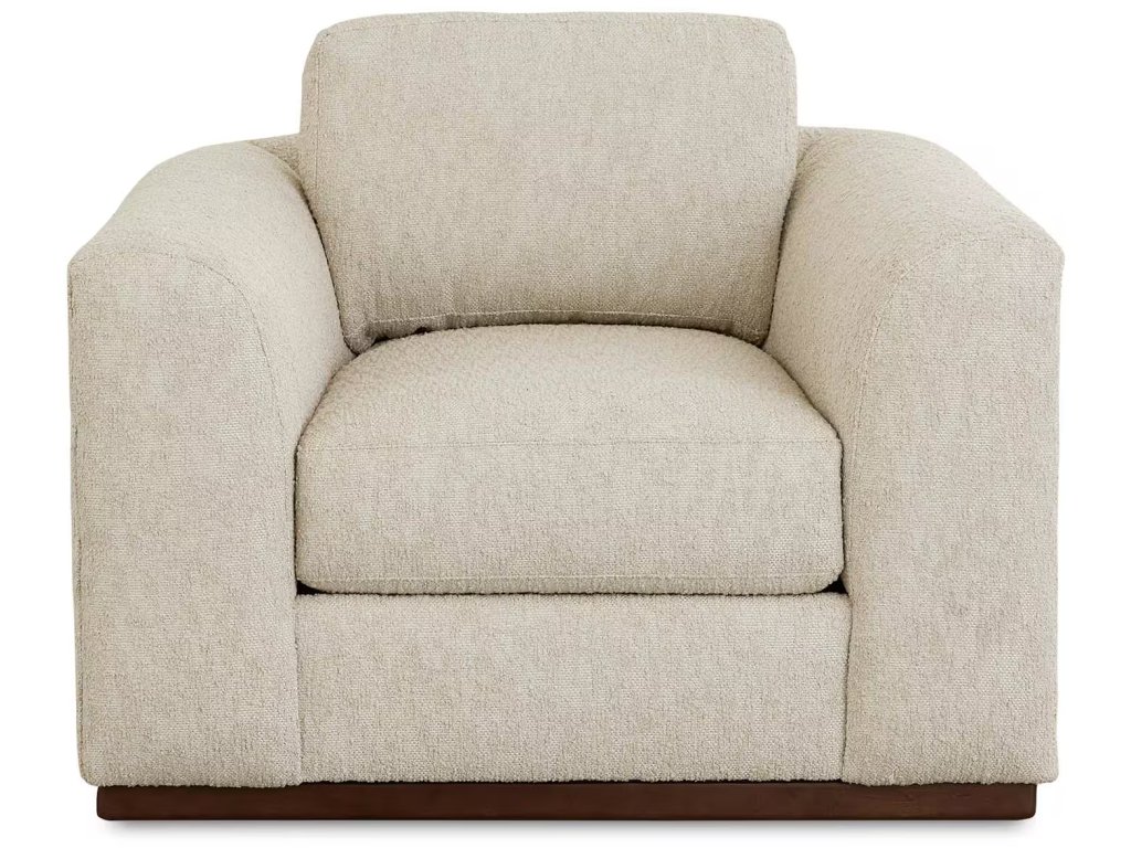 Everly Knife Arm Accent Chair - main image