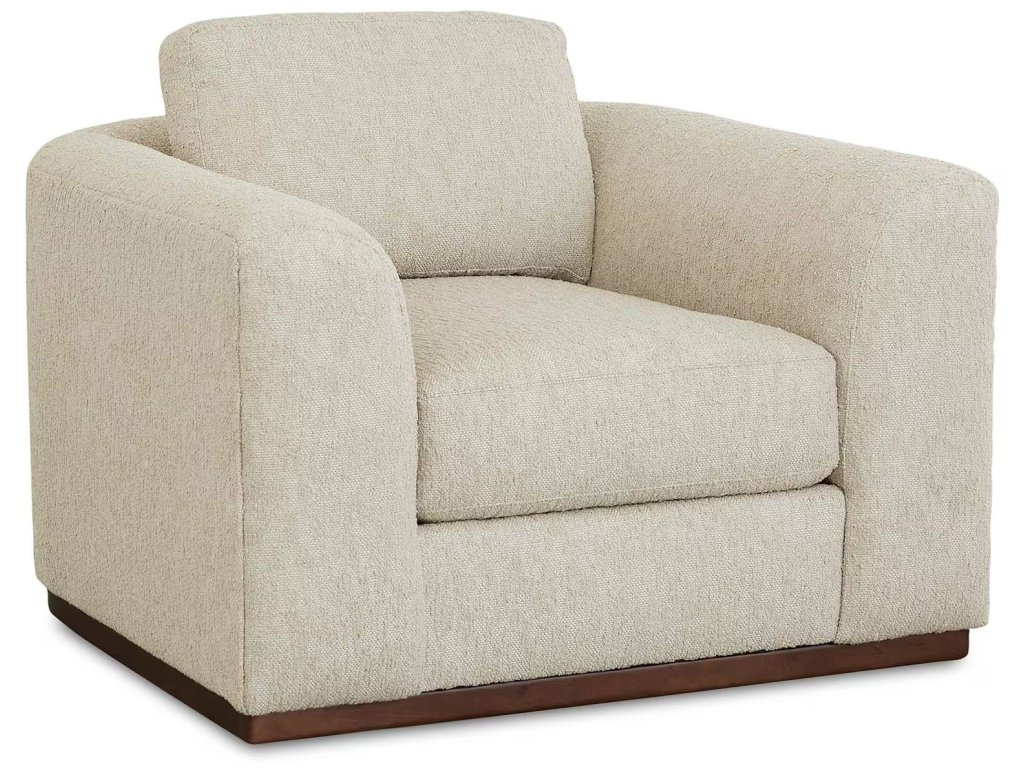 Everly Knife Arm Accent Chair - image 1