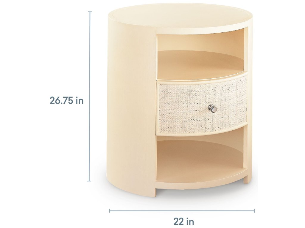 Newbury Round Bedside Table - image 4